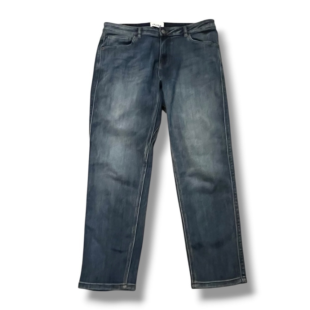 DU/ER Girlfriend Jeans Womens 31x28 Performance Denim Mid Rise Coolmax Stretchy